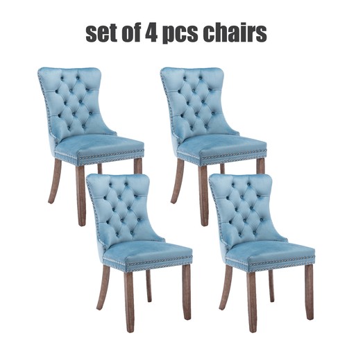 Kitchen velvet dining chair - kitchen,